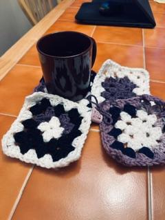 Cotton Coasters – Set of 4