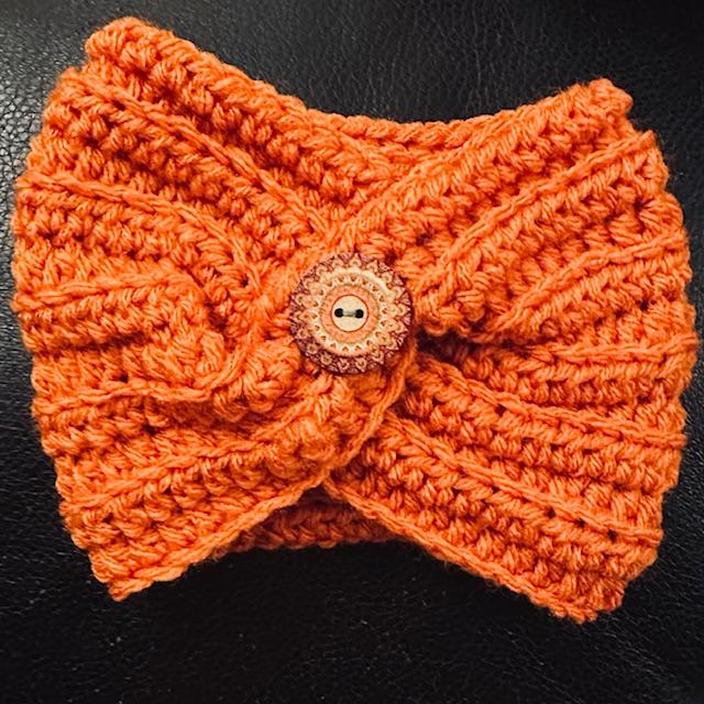 Ear Warmer - Orange