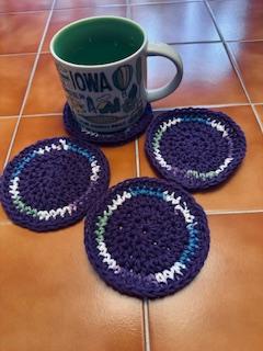 Cotton Coasters – Set of 4
