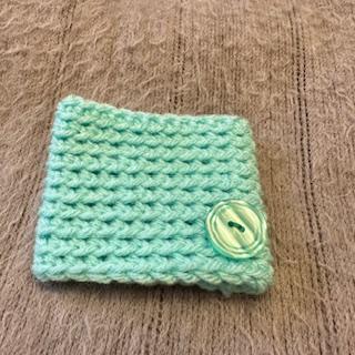 Cup Cozy w/ Button