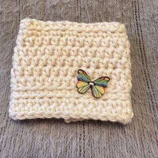 Cup Cozy w/ Button
