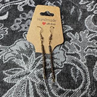 Dangle Earrings - Bronze