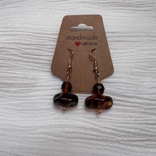Dangle Earrings - Glass Beads