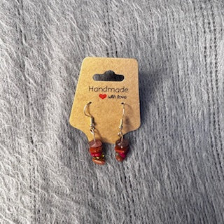 Earrings - Dangle Glass Beads