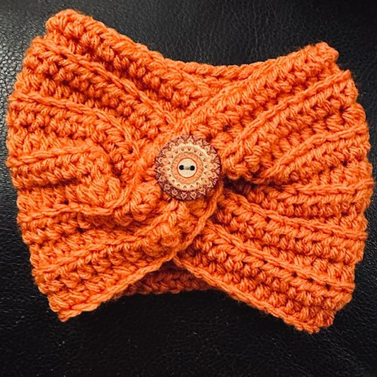 Ear Warmer - Orange
